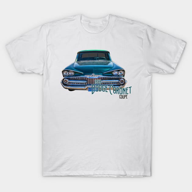 1959 Dodge Coronet Coupe T-Shirt by Gestalt Imagery